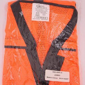 ORR Safety Hi Visibilty Safety Vest Class 2 Level 2 (Size Jumbo)